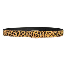 Load image into Gallery viewer, Loop Leather Co Felicia Leopard Belt
