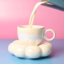 Load image into Gallery viewer, Sage &amp; Cooper Lottie Mug &amp; Saucer Pearl
