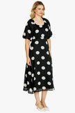 Pingpong Loula Spot Maxi Dress Spot Print