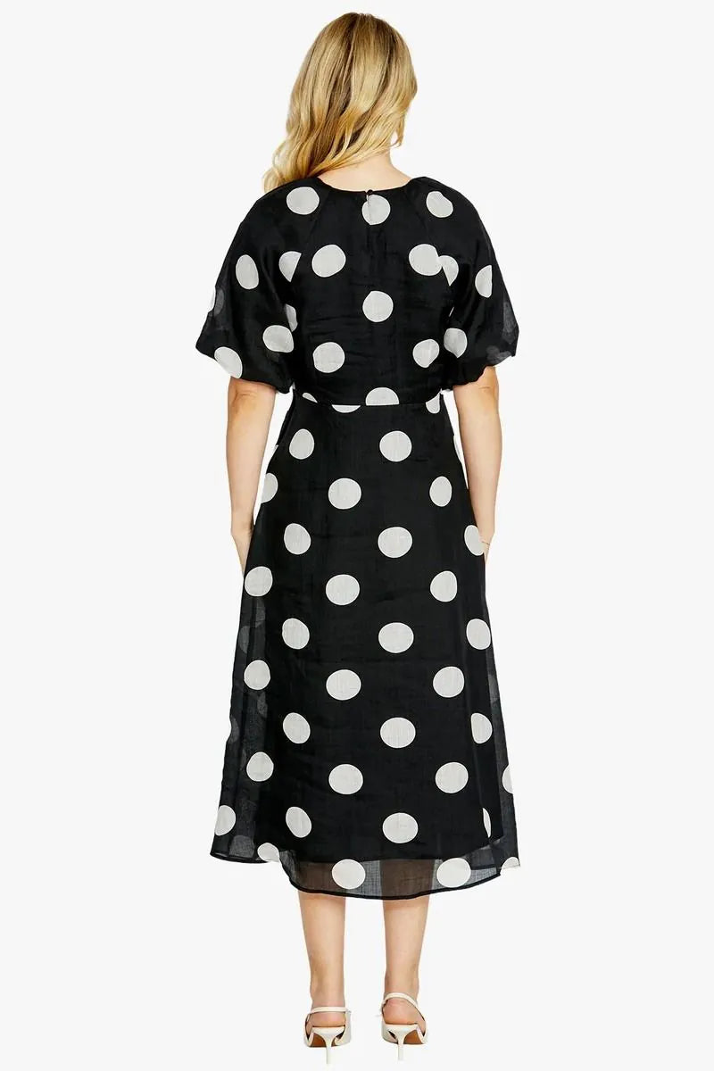 Pingpong Loula Spot Maxi Dress Spot Print