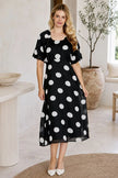 Pingpong Loula Spot Maxi Dress Spot Print