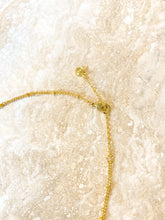 Load image into Gallery viewer, Lustre &amp; Sage Neysa Stone Charm Gold Plated Necklace
