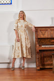 M. A. Dainty Magnolia Dress Gold Rush