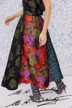 Load image into Gallery viewer, M. A. Dainty Parted Skirt Multi Brocade
