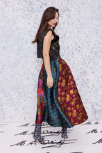 Load image into Gallery viewer, M. A. Dainty Parted Skirt Multi Brocade
