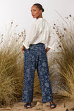M. A. Dainty Disconnected Pant Floral Denim
