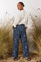 Load image into Gallery viewer, M. A. Dainty Disconnected Pant Floral Denim

