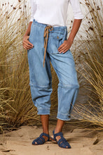 Load image into Gallery viewer, M. A. Dainty Trucker Pant Vintage Wash Denim
