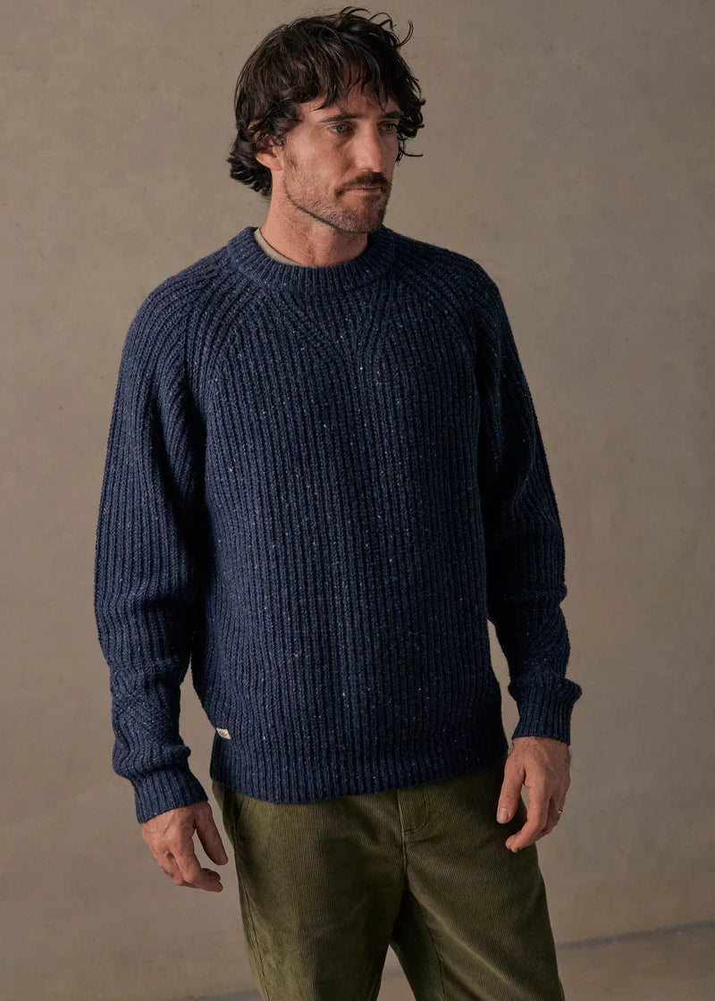 McTavish Fisherman Knit Jumper Flint