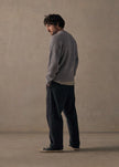 McTavish Waffle Knit Jumper Grey
