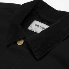 Load image into Gallery viewer, Carhartt WIP Michigan Coat (Summer) Black / Black (rinsed)
