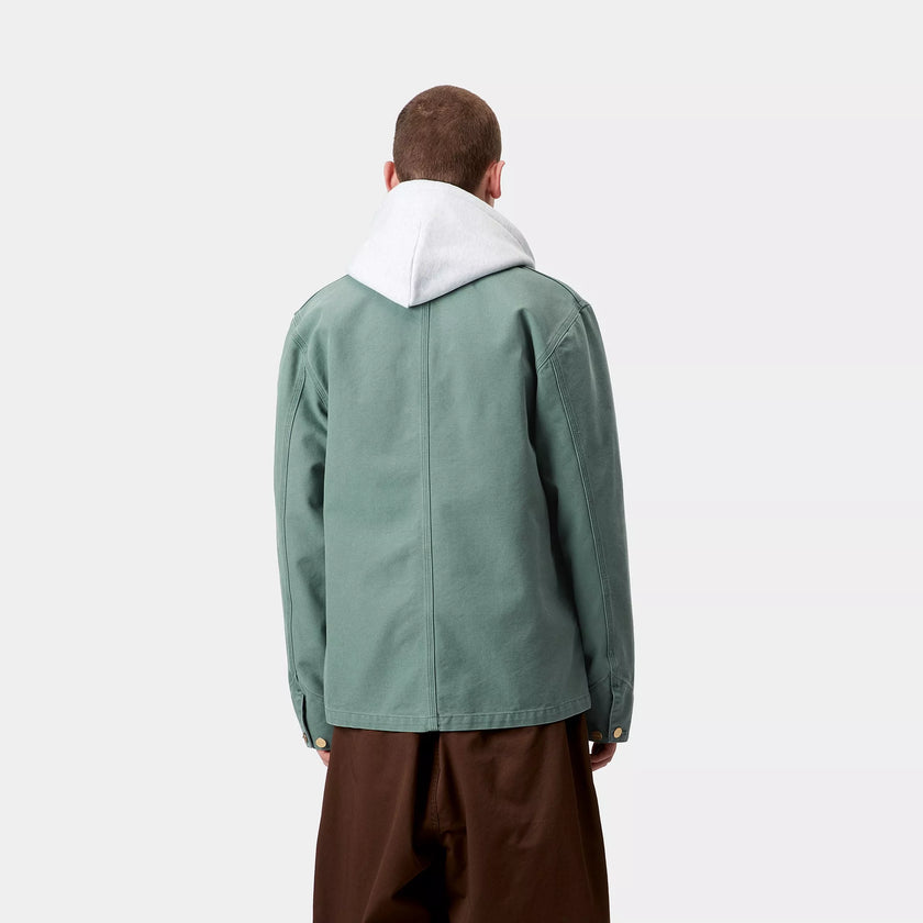 Carhartt WIP Michigan Coat Silver Pine/ Silver Pine (Stone Canvas)
