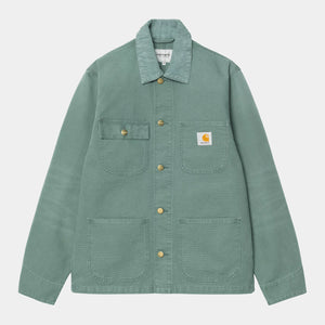 Carhartt WIP Michigan Coat Silver Pine/ Silver Pine (Stone Canvas)