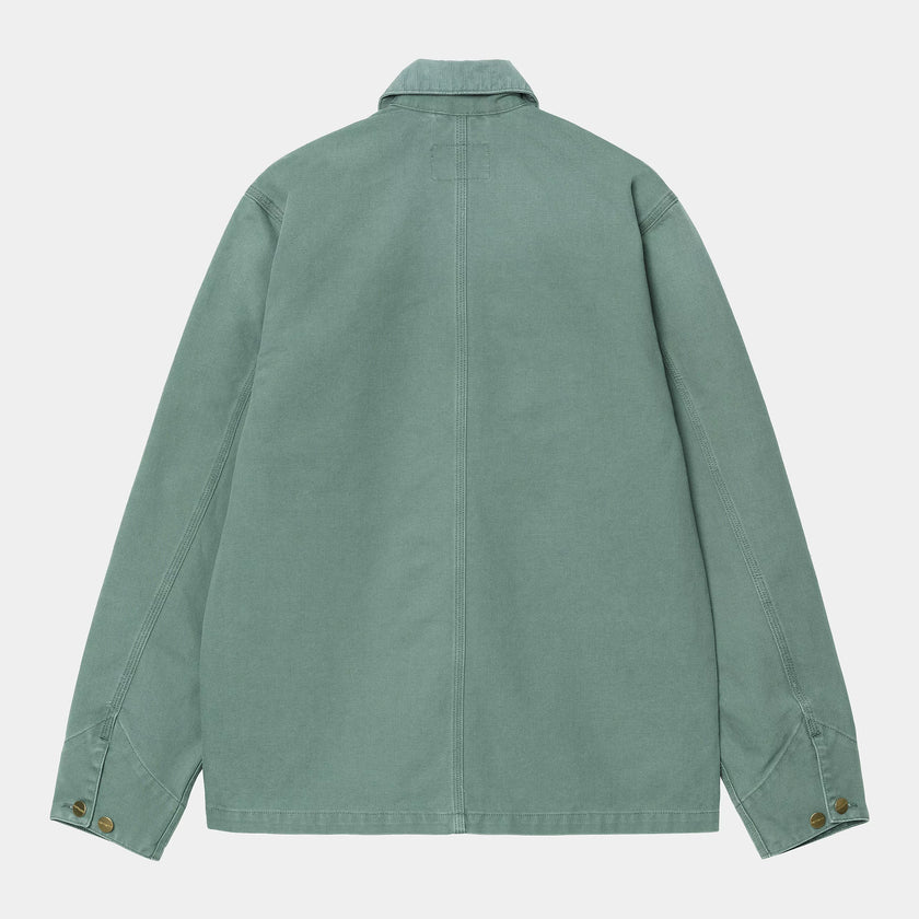Carhartt WIP Michigan Coat Silver Pine/ Silver Pine (Stone Canvas)