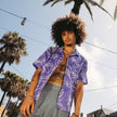 Double Rainbouu Mid Summer Blue Hawaiian Shirt