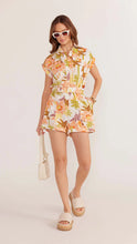 Load image into Gallery viewer, MINKPINK Sarai Belted Playsuit Batik Tropical
