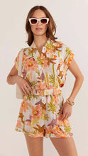 Load image into Gallery viewer, MINKPINK Sarai Belted Playsuit Batik Tropical
