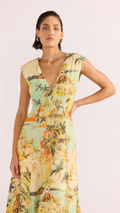 MINKPINK Vacanza Midi Dress Tropical