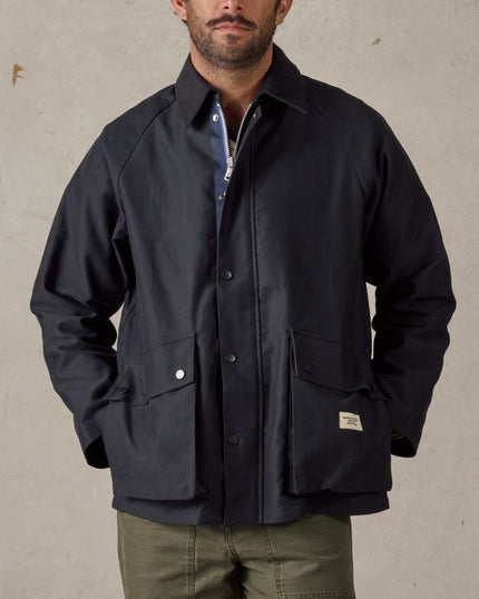 McTavish Moleskin Farmer Jacket Black