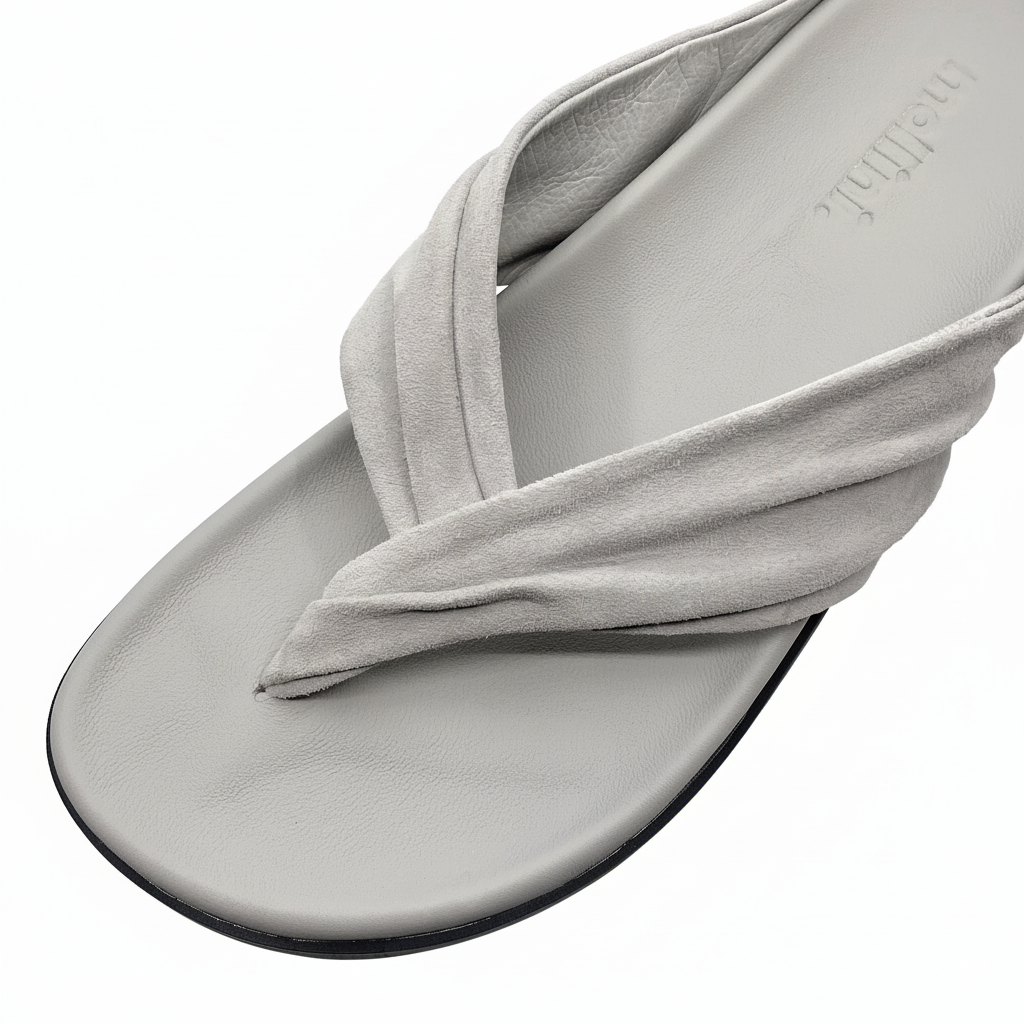 Mollini Hedley Misty Suede/ Leather Sandals