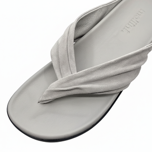 Mollini Hedley Misty Suede/ Leather Sandals