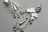 Makers & Providers Flower & Birds Long Drop Earrings