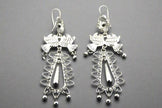 Makers & Providers Flower & Birds Long Drop Earrings