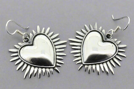 Makers & Providers Full Heart Earrings