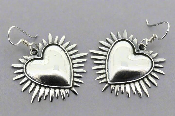 Makers & Providers Full Heart Earrings