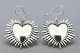 Makers & Providers Full Heart Earrings