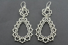 Load image into Gallery viewer, Makers &amp; Providers Ornate Chandelier Earrings Sterling Silver
