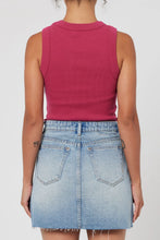 Load image into Gallery viewer, Neuw Denim Jonesy Singlet Raspberry
