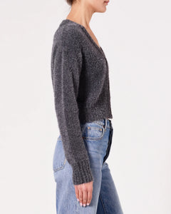 Neuw Denim Kate Knit Cardigan Grey Marle