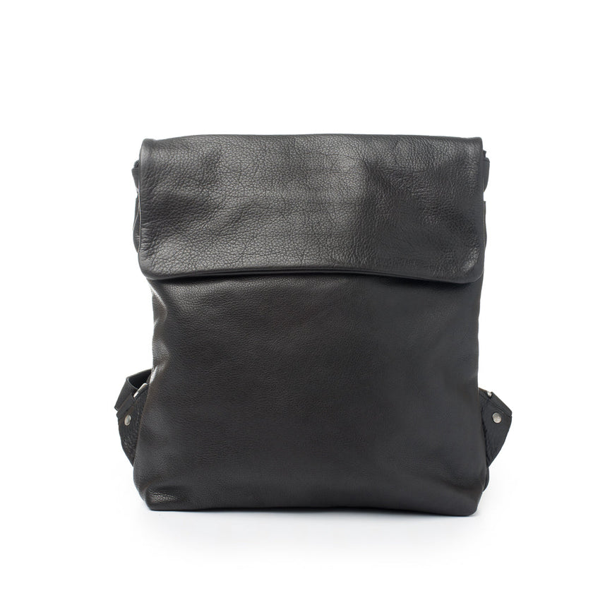 Dusky Robin Neve Backpack Black Leather
