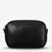 Status Anxiety Plunder Bag With Dual Strap Black Leather