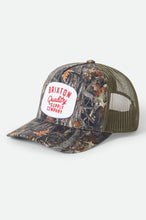 Load image into Gallery viewer, Brixton Hubal C MP Trucker Cap Tree Camo/Olive
