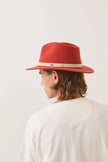 Brixton Messer Fedora Red Earth/Wax Paper