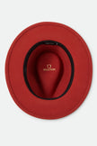 Brixton Messer Fedora Red Earth/Wax Paper