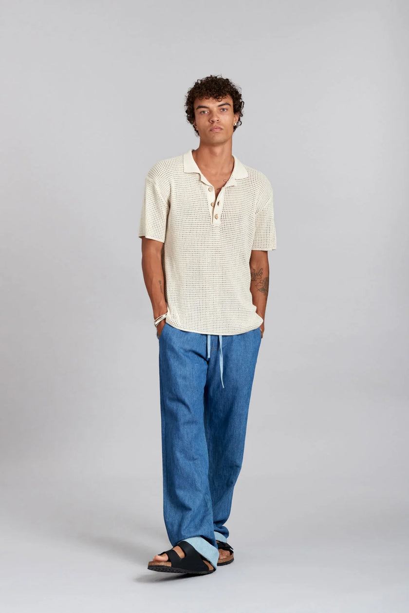 Komodo Oliver Polo Top Ivory