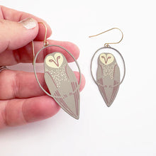 Load image into Gallery viewer, DENZ Midi Masked Owl Earrings
