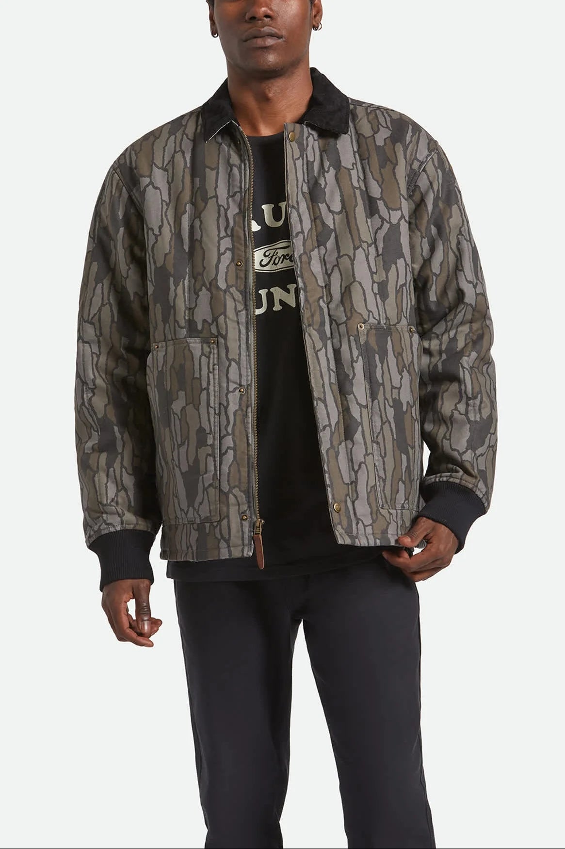 Brixton Builders Ranch Jacket Bark Camo