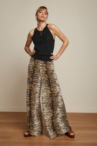 King Louie Palazzo Pants Kallina Golden Brown