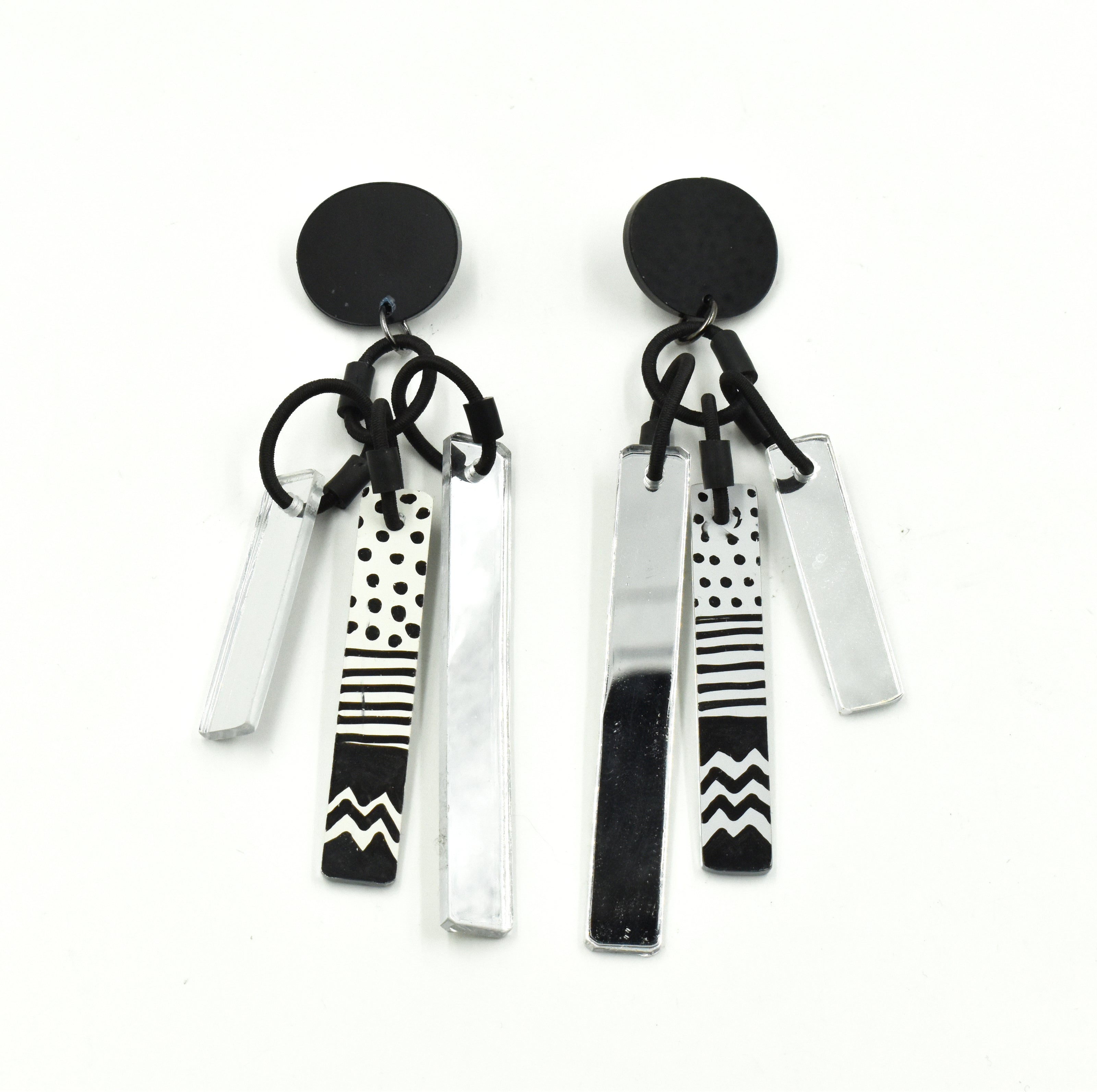 Christina Brampti Drop Cluster Object Earring Dotsline