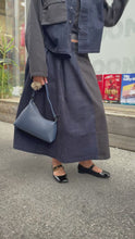 Load and play video in Gallery viewer, M. A. Dainty Bales Skirt Midnight
