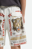 Brixton Everyday Stretch Hybrid Short Lost In Reality Print