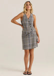 Sass Clothing Blakely Vest Prince of Wales Check