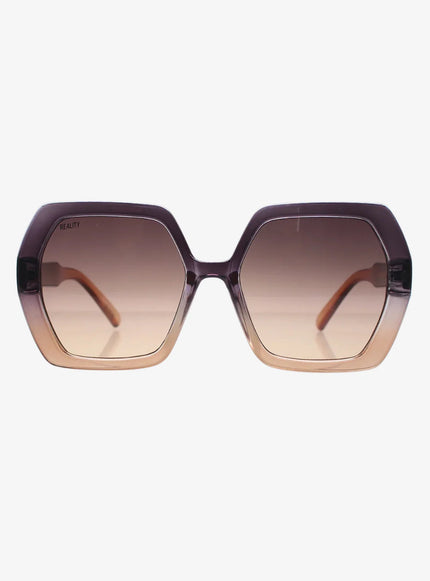 Reality Eyewear Anya Sunglasses Aubergine Fade
