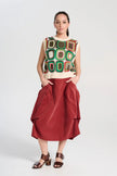Olga de Polga Milwaukee Marlowe Skirt Blush Fine Cord