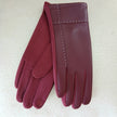 Cinnamon Creations GL031 Faux Leather Glove Burgundy
