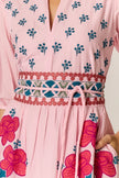 Rubyyaya Alcaraz Maxi Dress Pink